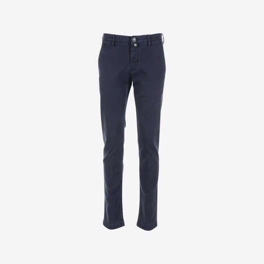 Broek donkerblauw katoen Bobby