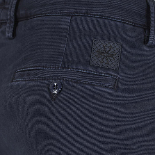 Broek donkerblauw katoen Bobby