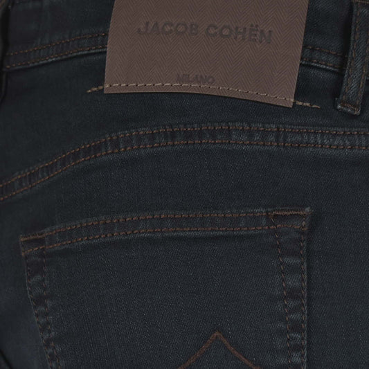 Jeans donkerblauw slim Nick
