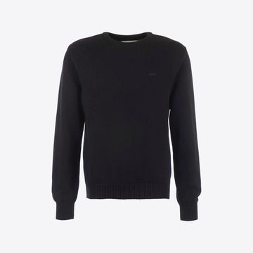 Pull zwart mauve  side fade knit