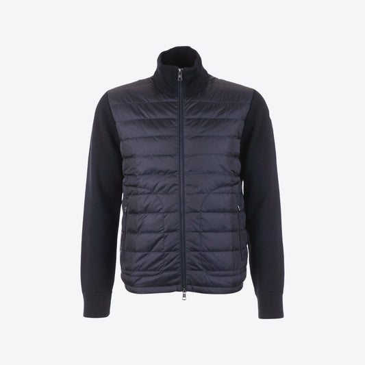Cardigan donkerblauw dons  knit