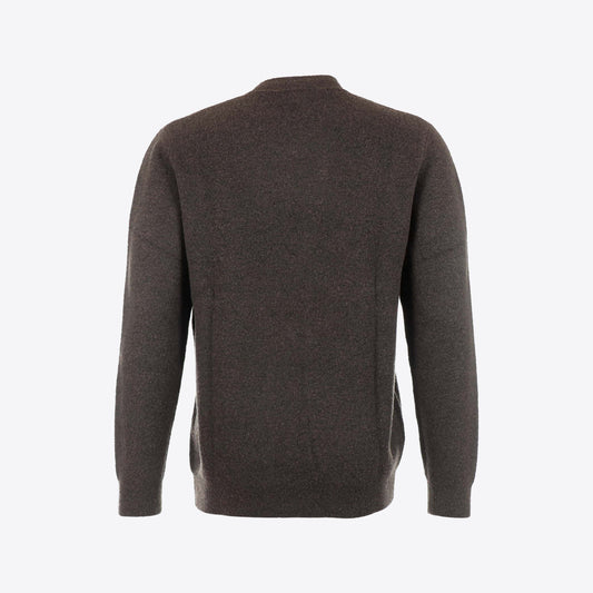 Pull bruin bouclee