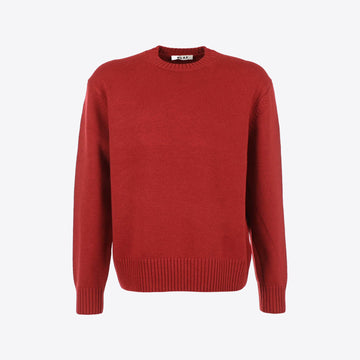 Pull rood lamswol Essential