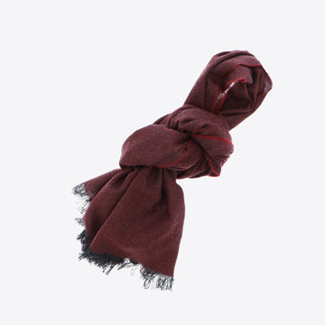 Sjaal bordeaux melange