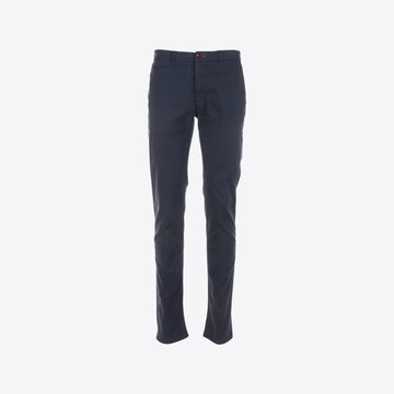 Broek donkerblauw katoen