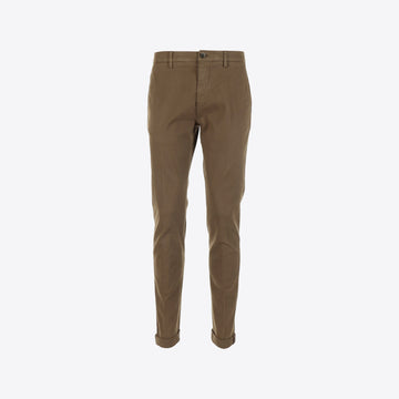 Broek bruin katoen