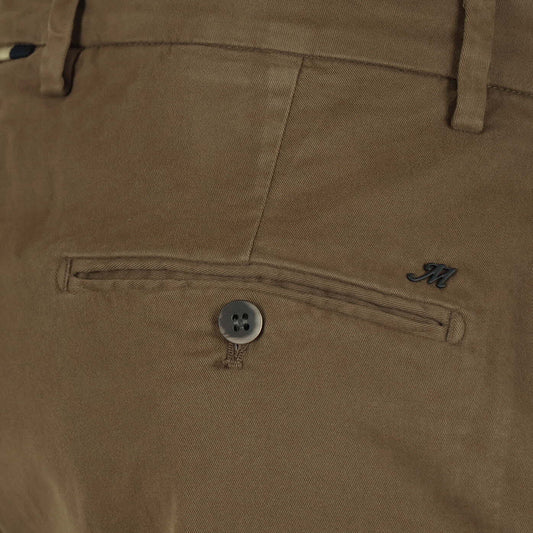 Broek bruin katoen