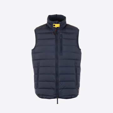 Bodywarmer donkerblauw dons