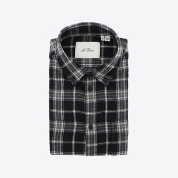 Hemd zwart ruit flannel