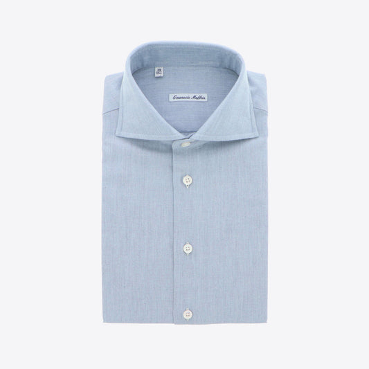 Hemd lichtblauw flannel light