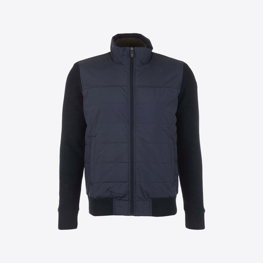 Cardigan donkerblauw nylon