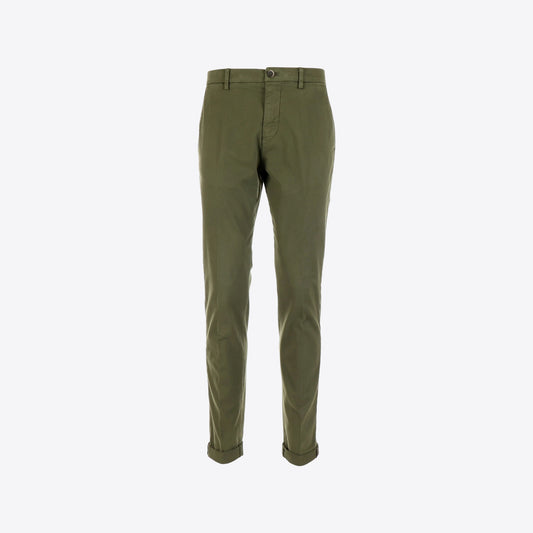 Broek kaki katoen