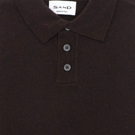 Polo bruin lamswol