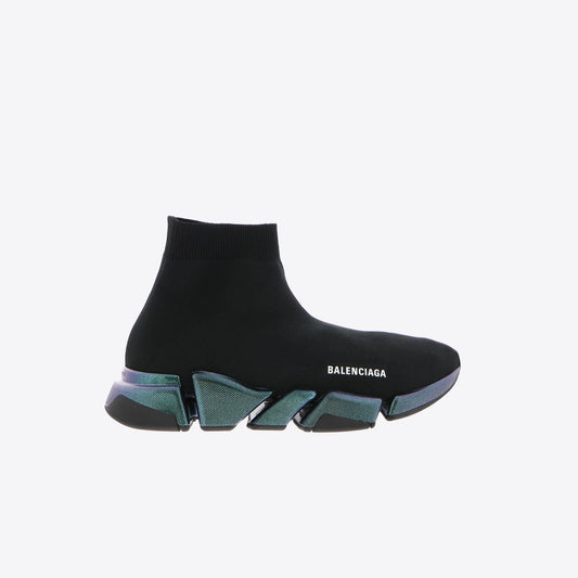 Sneakers zwart sock