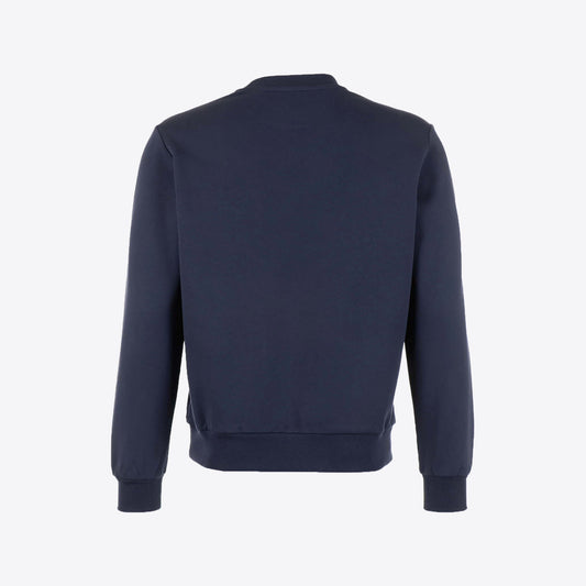 Sweater donkerblauw stitch gots