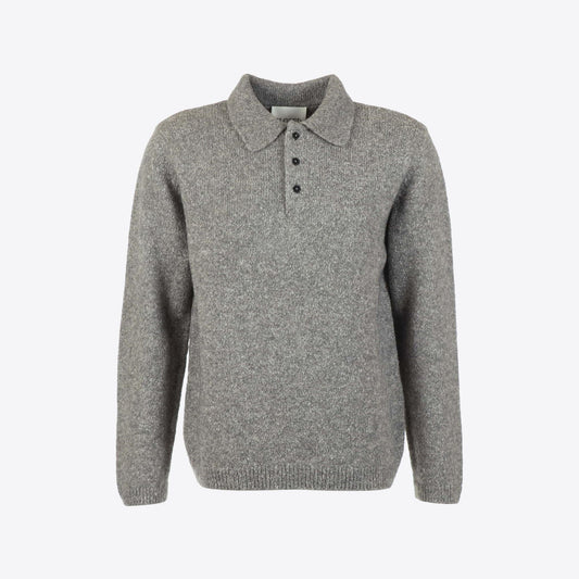 Polo grijs melange