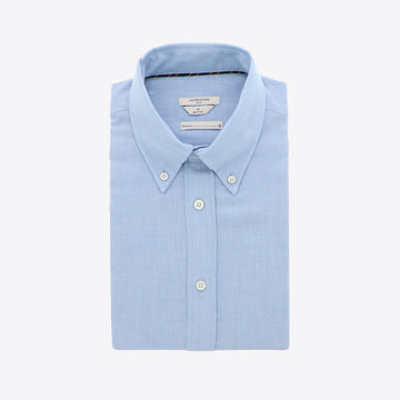 Hemd lichtblauw flanel