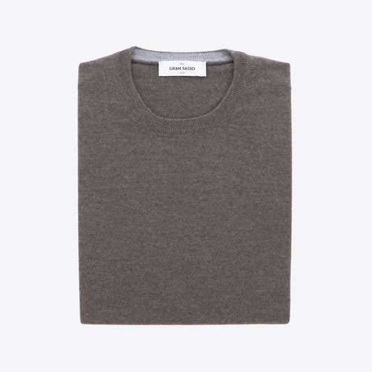 Pull taupe merinos