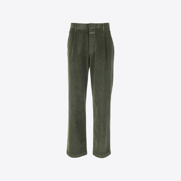Broek kaki loose
