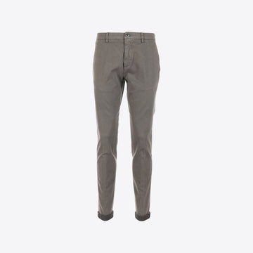 Broek grijs katoen fantasie