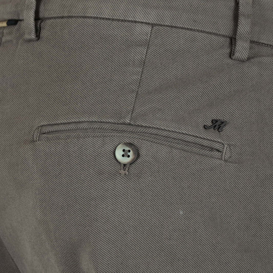 Broek grijs katoen fantasie