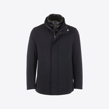 Jas donkerblauw