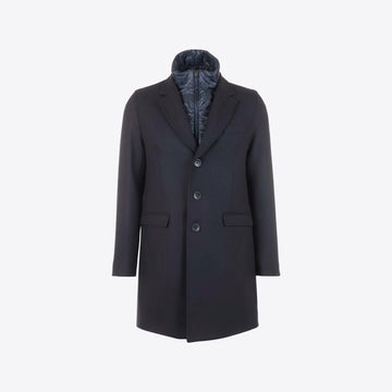 Overjas donkerblauw