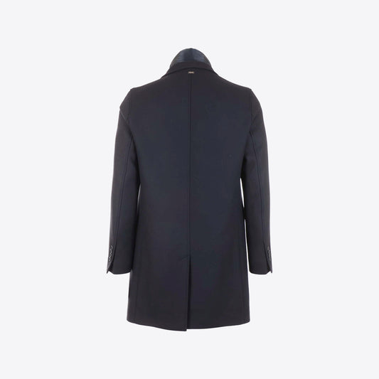 Overjas donkerblauw