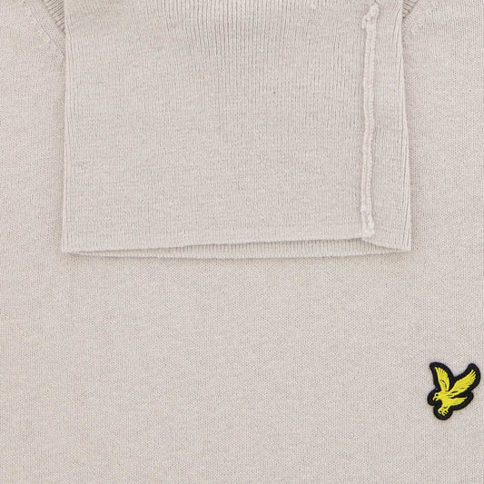 Pull beige katoen