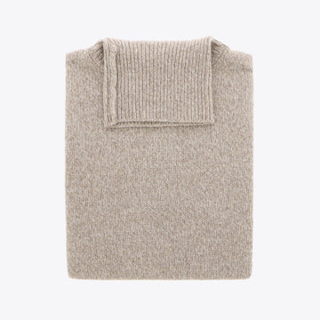 Pull beige melange