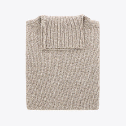Pull beige melange
