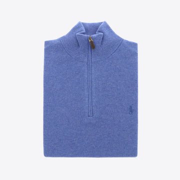 Pull lichtblauw lamswol
