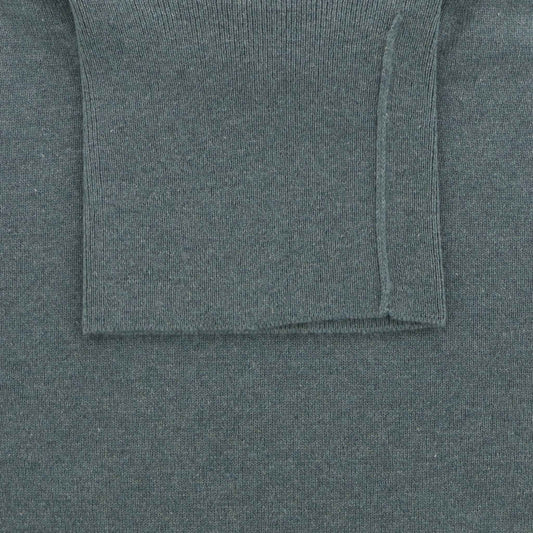 Pull groen grijs cashmere