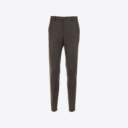 Broek bruin ruit cashmere