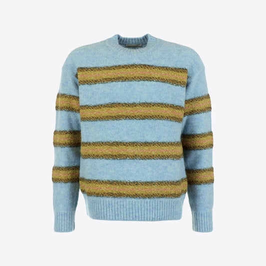 Pull lichtblauw streep Master