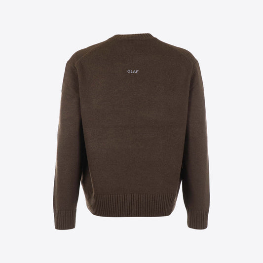 Pull bruin  lamswol Essential