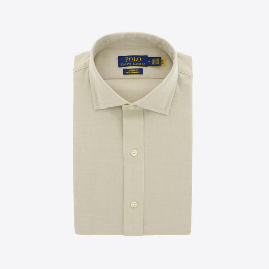 Hemd beige flannel