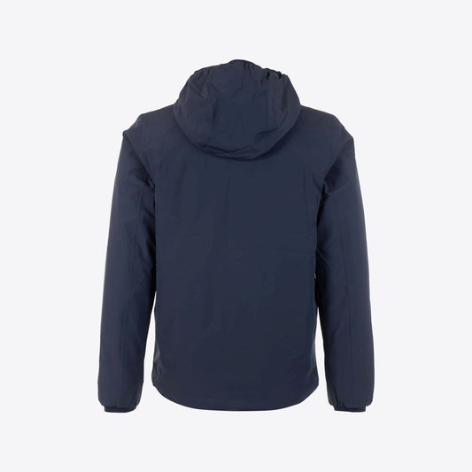 Jas lichtgroen donkerblauw omkeerbaar jack