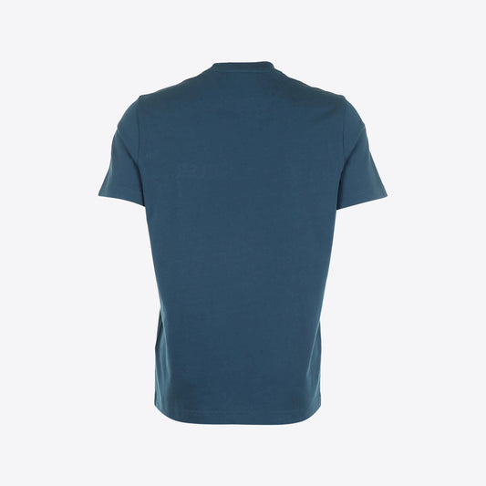 T-shirt turquoise needle logo