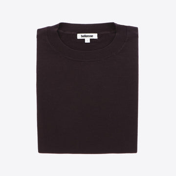 Pull bordeaux merinos