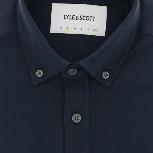 Hemd donkerblauw soft