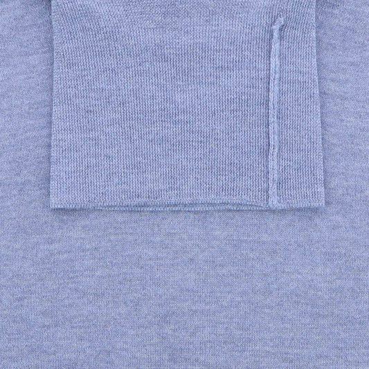 Pull lichtblauw merinos