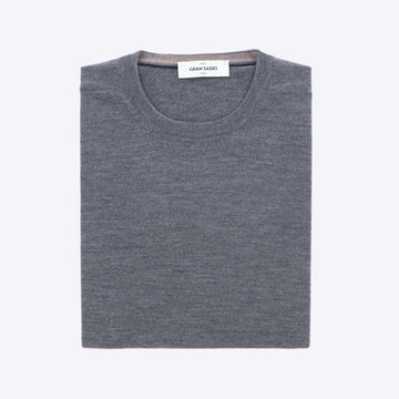 Pull grijs merinos