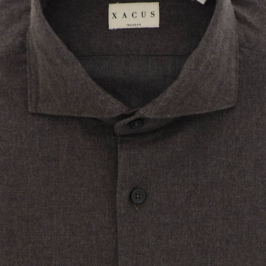 Hemd bruin flanel