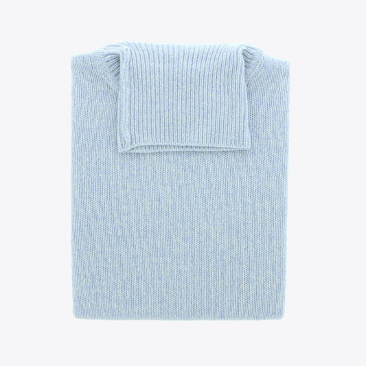 Pull lichtblauw melange
