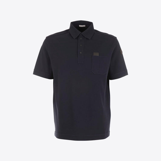 Polo donkerblauw chique