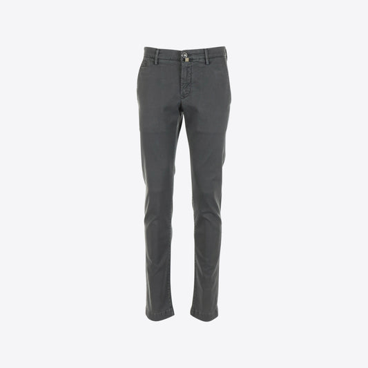 Broek donkergrijs katoen Bobby