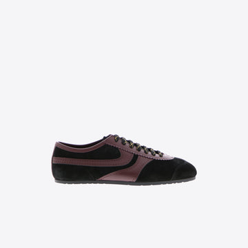 Sneakers zwart daim