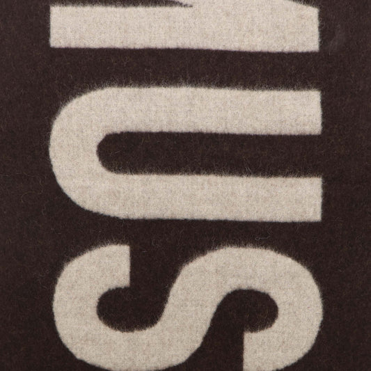 Sjaal bruin logo