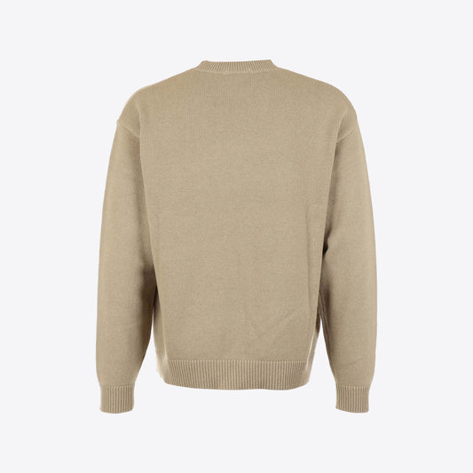 Pull beige boxy